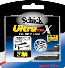 シック Schick ウルトラプラスX 2枚刃 替刃 (16コ入)配送種別：MRのサムネイル