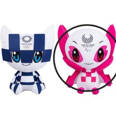 東京2020 オリンピックマスコット ミライトワ　ぬいぐるみリュック 東京2020 オリンピック ミライトワ & ソメイティ ぬいぐるみ リュック