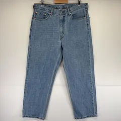 古着 リーバイス Levi's デニムパンツ 550 テーパード ジーンズ ジーパン 5ポケット 長ズボン w38 L30  ブルー メンズ