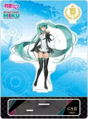 【中古】アクリルスタンド・アクリルパネル 初音ミク アクリルスタンド 2011Ver. 「初音ミク GTプロジェクト」