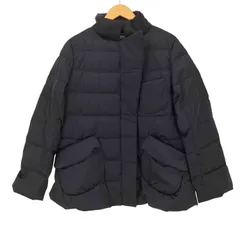 極美品 UNIQLO ユニクロ　+J ジルサンダー ダウン ネイビー　L ユニクロ公式 | ダウンボリュームジャケット