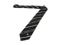 ■美品■ BURBERRY バーバリーブルーレーベル ネクタイ ビジネス 紳士 メンズ ブラック系 DJ6963