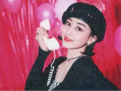 【中古】マグネット・磁石 ジヒョ ランダムミニキャンバスマグネット 「TWICE JAPAN DEBUT 5th Anniversary Goods」