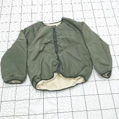 ■ ⊇ カスタネ リバーシブル 長袖 2way リバーシブルボアブルゾンジャケット サイズ表記なし グリーン系 レディース E  【1508260033008】