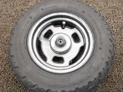 □【ZOOMER ズーマー AF58 Fi車 4st】純正ホイール 前後セット