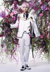 【中古】生写真(男性) 松井勇歩(亀甲貞宗)/全身・戦闘服・背景白・花・キャラクターショット/舞台「『刀剣乱舞』綺伝 いくさ世の徒花」ランダムブロマイド