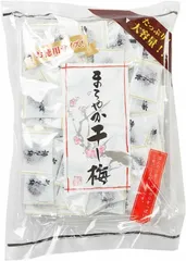 まろやか干し梅 お徳用 380g 1袋 個包装 種なし干し梅 甘酸っぱい 梅おやつ 塩分補給 送料無料 ハッピーカンパニーのサムネイル