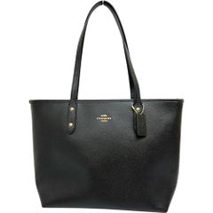 【COACH/コーチ】F58846 トートバッグ レザー ブラック ゴールド金具 レディース 【中古】【真子質店】【BL】