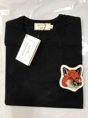 メゾンキツネ MAISON KITSUNE Fox Tシャツ 半袖 BLACK