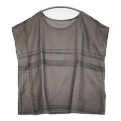 tamaki niime suton T SHORT ノースリーブ フレンチスリーブ Ｔシャツ カットソー グレー レディース 玉木新雌/タマキニイメ【中古】5-0902S♪ 楽天市場】tamaki niime(タマキ ニイメ) 玉木新雌 only one suton T
