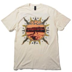 アリスインチェインズ  Tシャツ 新品・正規品 Vintage Dirt Sun オルタナ グランジ 90s ベージュ