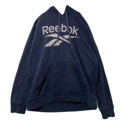 【海外規格L】古着　スウェットパーカー　Reebok