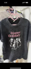 嫌悪感 普通に プリンティング 黒 Tシャツ