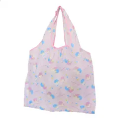 【メール便】リトルツインスターズ ショッピングバッグ ポケット付きエコバッグ サンリオ ケイカンパニー お買い物かばん キャラクター グッズ 