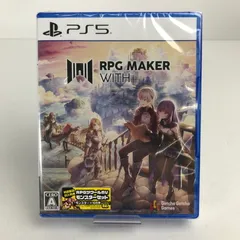【未使用品】 PlayStation 5 PS5 プレイステーション5 プレステ5 ソフト RPG MAKER WITH [CERO区分_A / 全年齢対象商品] 【026-250628-mh-27-fuz】