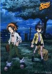 [중고] 아크릴 스탠드 아크릴 패널 아사쿠라 잎 & 도렌 신작 A5 아크릴 플레이트 [SHAMAN KING Blu-ray BOX 1] 킨쿠리당 구입 특전