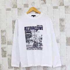 ロングTシャツ メンズ 長袖 Tシャツ ロンT プリントT アメカジ ミリタリー フォト 3L クルーネック トップス 男女兼用 ユニセックス 秋冬 春夏 nt9* 9-ホワイト