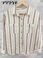 ◇ Sonny Label サニーレーベル URBAN RESEARCH ストライプ 長袖 シャツ FREE ベージュ レディース 【中古】 【1102220027306】