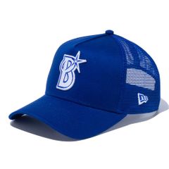 ニューエラ 9FORTY A-Frame トラッカー 横浜DeNAベイスターズ ライトロイヤル OSFM (56.8-60.6cm) 1個 New Era 940AFTR NPB YOKBAY BROY WHI 25J 1pc