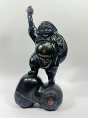 阿含宗 疾駈け集材走り大黒天尊像 大黒 開運 金運 縁起物 出世 お守り