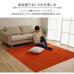 ラグ 約90×185cm 洗える 撥水 無地 シンプル 滑りにくい コンパクト モデルノ 折畳