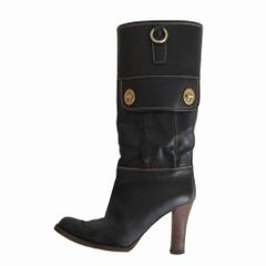 Chloe クロエ トグルボタン ヤク ウール混 カーディガン ニット