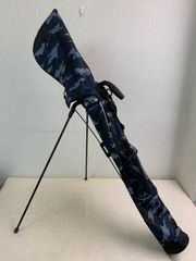 【フォロー割対象商品】パイクスピーク 迷彩柄 キャディバッグ ゴルフバッグ クラブケース スタンド付き　ゴルフ練習用バック