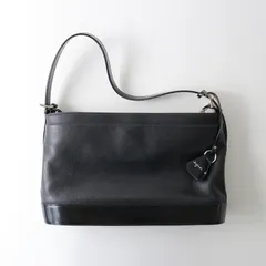 日本製 アニエスベー ボヤージュ agnesb. VOYAGE レザー切替 ワンショルダーハンドバッグ //ブラック 黒 かばん カバン【2400014352627】