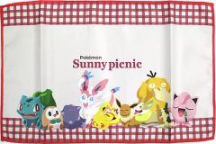 [중고] 잡화 집합 / 경계 : 레드 멀티 크로스 피크닉 타월 컬렉션 [이치 반 쿠지 Pokemon anytime ~Sunny picnic~] F상