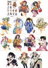 【中古】アニメムック ≪イラスト画集≫ 村上水軍 『パソコンパラダイス』 表紙原画集のサムネイル