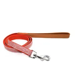 【同梱不可】リードッグ LEADOG プチギンガムリードSレッド