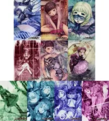 【中古】キャラカード [単品] 集合 クリアカード10種セット 「PS4/Switchソフト 怒首領蜂大往生 臨廻転生 ファミ通DXパック 3Dクリスタルセット」 同梱特典