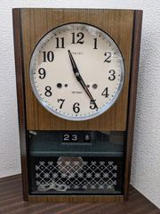 動作品/現状品◎SEIKO セイコー 1か月巻掛け時計 4PC450 昭和