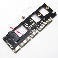 Mac Pro 起動ディスク対応 NVMe SSD→PCIe 変換アダプター Win/サーバー/ワークステーション系もOK