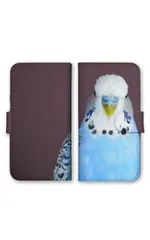 Galaxy S10 SC-03L SCV41 ケース 手帳型 ギャラクシーS10 スマホケース 携帯ケース インコ 文鳥 桜文鳥 セキセイインコ 鳥 小さい 可愛い かわいい 写真 カラー05のサムネイル