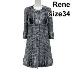 RENE ルネ マリアケント社製　ツイード　ワンピース Rene（ルネ） マリアケント社製ツイードワンピース 6936650