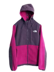 【お得なクーポン配布中!】 ノースフェイス フード付き デナリ ジャケット レディース M 古着 The North Face DENALI フリース ブルゾン パーカー フルジップ パープル