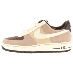NIKE (ナイキ) AIR FORCE 1 07 LV8 EMB HEMP エアフォース 1 07 イーエムビー ヘンプ ローカットスニーカーシューズ ブラウン US12/30cm FB8878-200