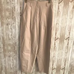 NATURAL BEAUTY BASIC ナチュラルビューティーベーシック　ワイドパンツ　カジュアルパンツ　ＸＳ　ベージュ