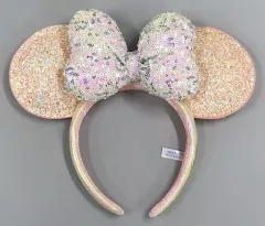 【中古】アクセサリー(非金属) ミニーマウス(スパンコール/ピンク) カチューシャ 「東京ディズニーシー20周年：タイム・トゥ・シャイン!」 東京ディズニーシー限定