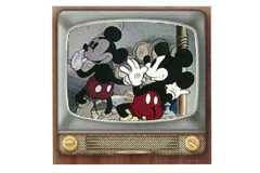 マル 送料無料  ディズニーキャラクター ミニタオル ミラーテレビ  ミッキーマウス  ミッキー  アニメ  映画  ディズニー  タオル  たおる  タオルハンカチ  ハンドタオル  たおる  ハンカチ  レトロ  ギフト  贈り物  プレゼント  かわい