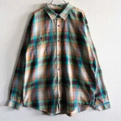 【美品】PATAGONIA【オンブレ チェック シャツ 53837FA14】 XL パタゴニア オーガニック コットン 25100761