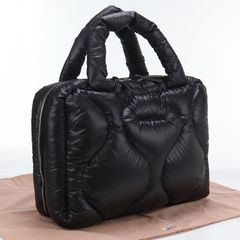 MIUMIU(OUTLET) ミュウミュウ アウトレット キルティング トートバッグ 5BG240 トートバッグ ナイロン【中古】 レディース