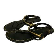 美品✨️正規品✨️グッチ 6B 約23㎝ サンダル ホースビット レザー 黒 GUCCI - グッチ GUCCI サンダル プリンスタウン ホースビット