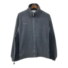 Columbia コロンビア フリースジャケット アウトドア グレー (メンズ L) 中古 古着 R0105