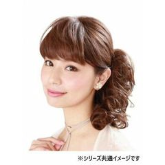 ピンクエイジ総手植えフルウィッグレイヤードCカール ビルドパーマ