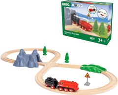 BRIO WORLD (ブリオ ワールド) スチームエンジントレインセット 36017 全24ピース 電動車両 電車 おもちゃ 木製 レール