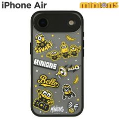 미니언 iPhoneAir 케이스 클리어 반투명 미니언즈 밥 팀 캐릭터 상품 스마트폰 커버 에어 쿠션 하이브리드 내충격 iPhone 아이폰 매트 클리어 [유 패킷에서 7 영업일 이내 발송]