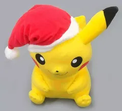 【中古】ぬいぐるみ ピカチュウ めちゃでかクリスマスピカチュウぬいぐるみ 「ポケットモンスター サン＆ムーン」