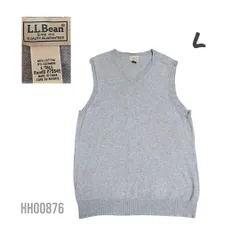 メンズベストXLグレーエルエルビーン　薄手 HH00876